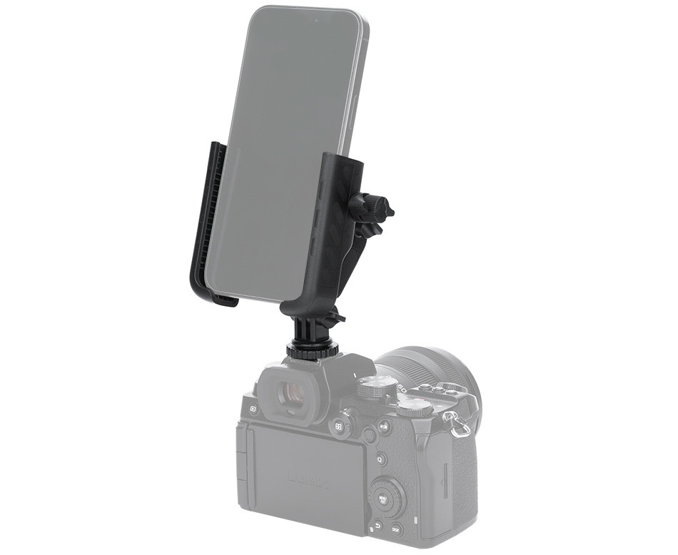 Крепление смартфона или экшн камеры в горячий башмак или штатив