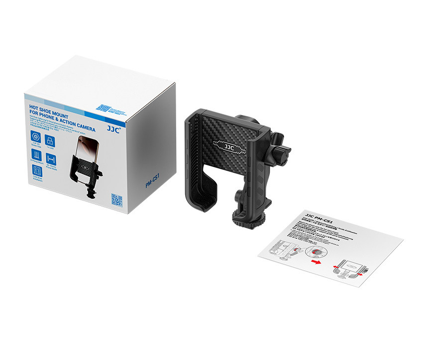 Крепление смартфона или экшн камеры в горячий башмак или штатив