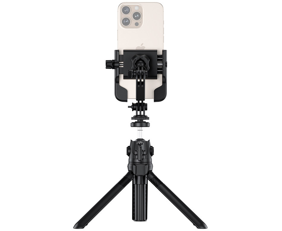 Крепление смартфона или экшн камеры в горячий башмак или штатив