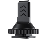 Адаптер для установки ресивера DJI Mic 2 в горячий башмак камеры и штативы 1/4-20