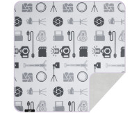 Мягкий защитный чехол конверт для камеры, объектива, планшета, игровой консоли 50x50 см (фотооборудование)