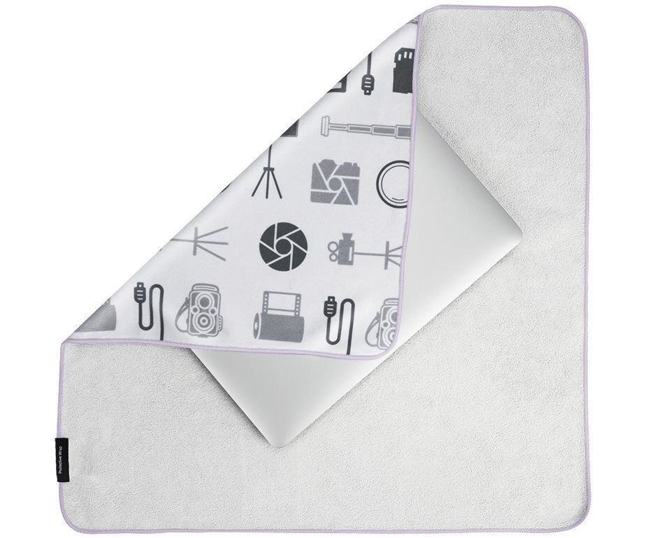 Мягкий защитный чехол конверт для камеры, объектива, планшета, игровой консоли 50x50 см (фотооборудование)
