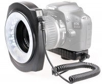 Светодиодный кольцевой макро свет JJC LED-48IO (регулируется внутренняя/внешняя сторона)