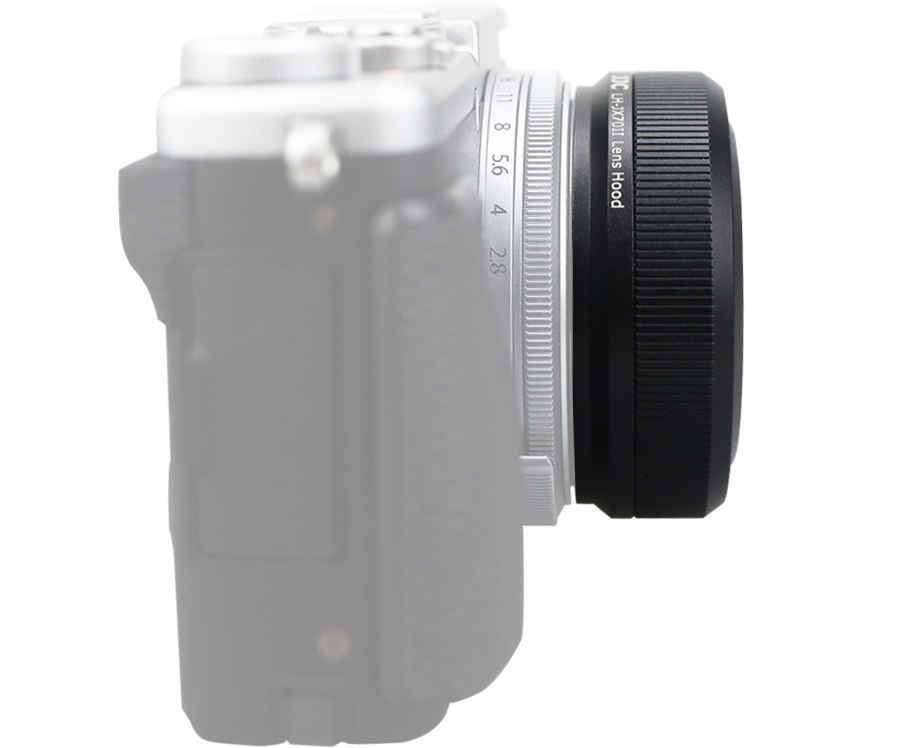 Бленда JJC LH-JX70II Black (Fujifilm LH-X70) черная c переходным кольцом на 49 мм
