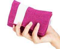 Чехол с ремешком для компактной камеры (красная роза)