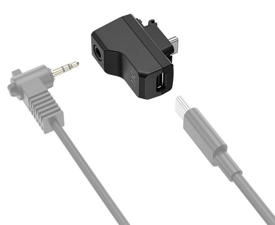 Адаптер микрофона для Insta360 X4 (USB-C / 3.5мм TRS)