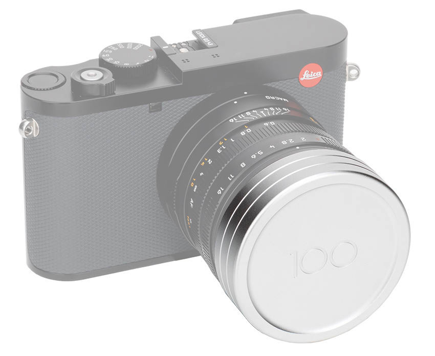 Крышка объектива Leica Q3 43 / Q3 / Q2 / Q / Q-P (серебристая)