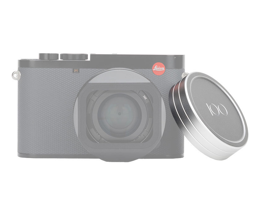 Крышка объектива Leica Q3 43 / Q3 / Q2 / Q / Q-P (серебристая)