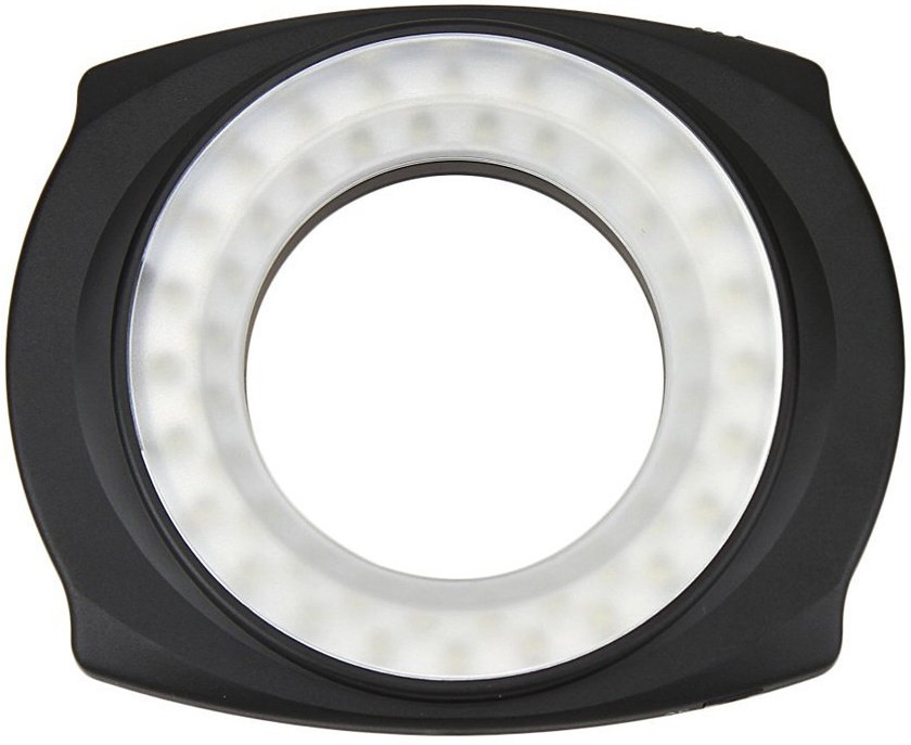 Светодиодный кольцевой макро свет JJC LED-48LR (регулируется левая/правая сторона)