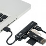 Хаб разветвитель USB 3.0 x 4 порта 5Gbps Kiwifotos KHB-01A