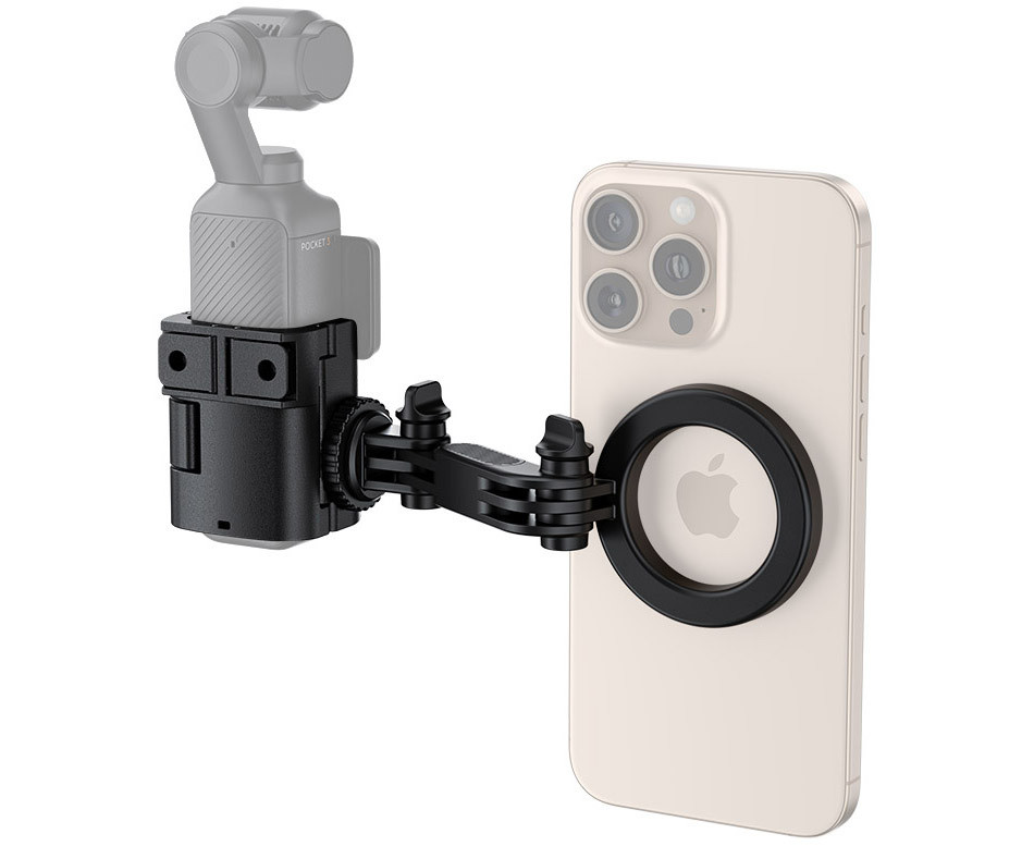 Крепление держатель DJI Osmo Pocket 3 и MagSafe смартфона