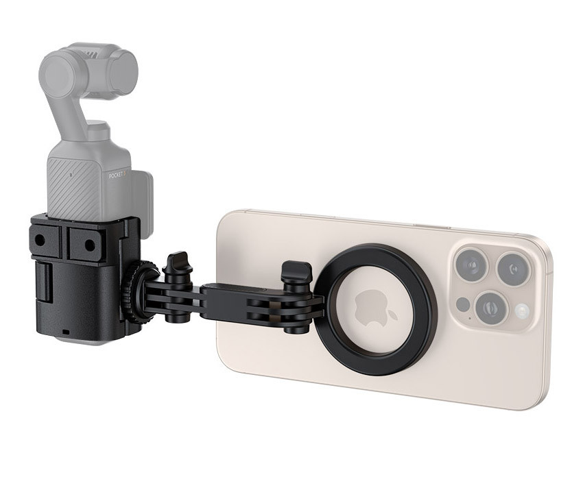 Крепление держатель DJI Osmo Pocket 3 и MagSafe смартфона