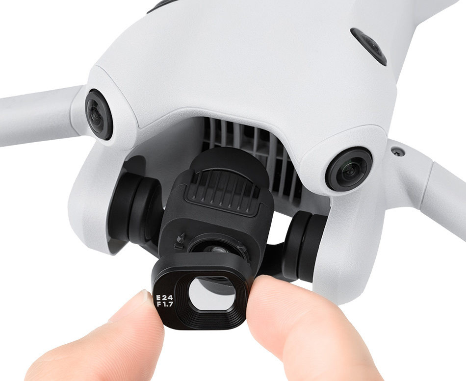 Набор из восьми светофильтров для DJI Mini 4 Pro (ND8, ND16, ND32, ND64, ND128, ND256, ND512, CPL)