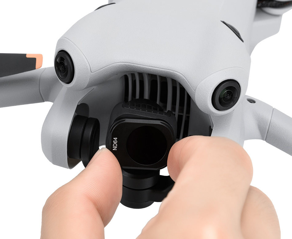 Набор из восьми светофильтров для DJI Mini 4 Pro (ND8, ND16, ND32, ND64, ND128, ND256, ND512, CPL)