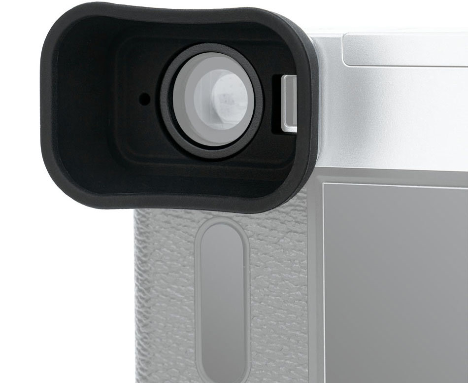 Наглазник для Fujifilm X Half удлинённый (серебристый)