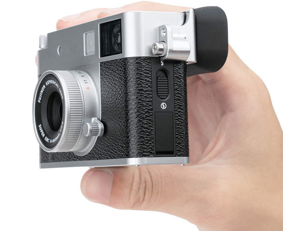 Наглазник для Fujifilm X Half удлинённый (серебристый)