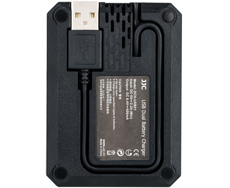 Купить Fujifilm BC-W126 USB двойное зарядное устройство для двух  аккумуляторов Fuji NP-W126 / NP-W126S - JJC DCH-NPW126