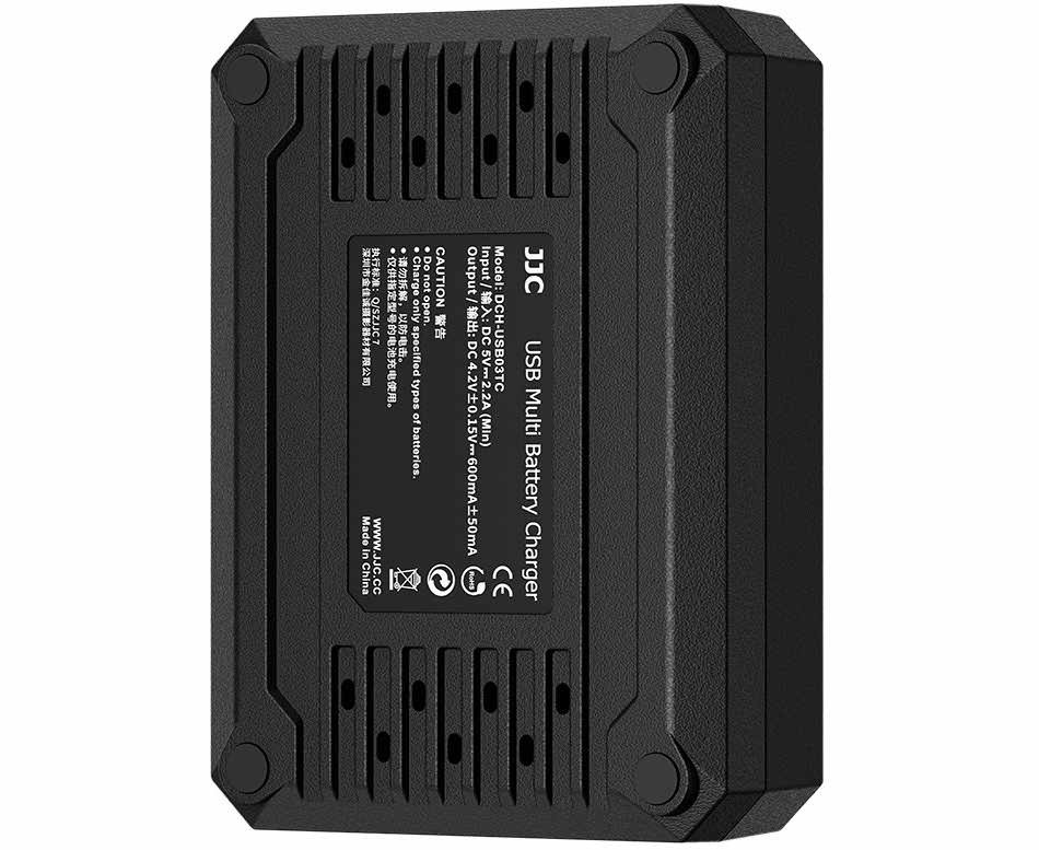 Зарядное USB-C устройство для трёх аккумуляторов Ricoh DB-120