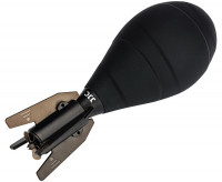 Профессиональная груша для чистки матрицы со сменным фильтром и мягким силиконовым наконечником (черная)