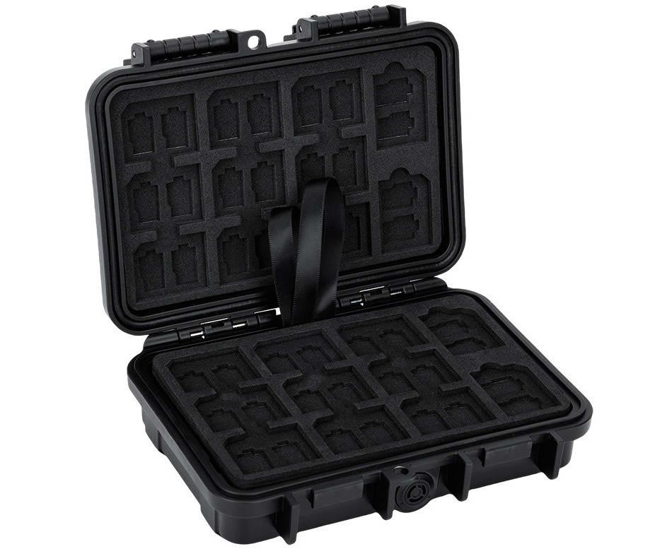 Защитный бокс на 88 шт microSD и 44 шт SD карт памяти