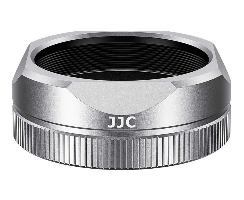 Бленда квадратная с крышкой для Fujifilm X Half (серебристая)