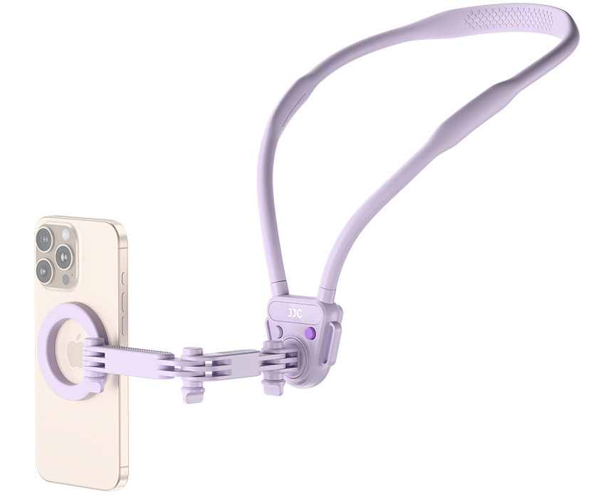 MagSafe нагрудное крепление для смартфона и экшн камеры (фиолетовый цвет) MagSafe нагрудное крепление для смартфона и экшн камеры (фиолетовый цвет)