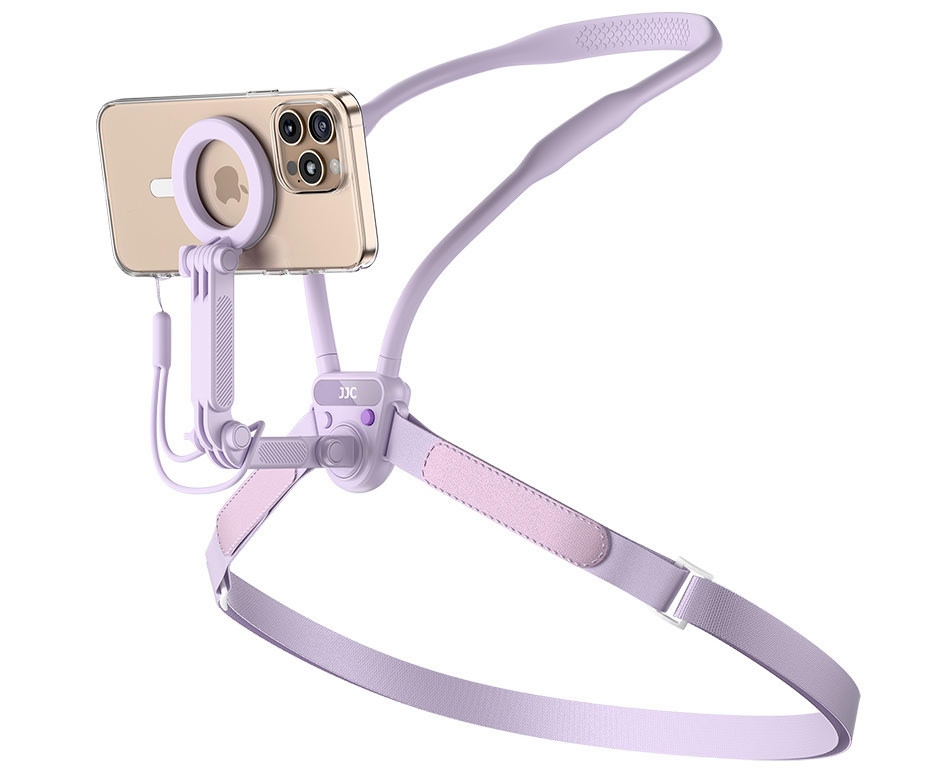 MagSafe нагрудное крепление для смартфона и экшн камеры (фиолетовый цвет) MagSafe нагрудное крепление для смартфона и экшн камеры (фиолетовый цвет)