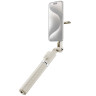 Magsafe монопод-штатив для смартфонов и экшн камер с беспроводным пультом (бежевый цвет)