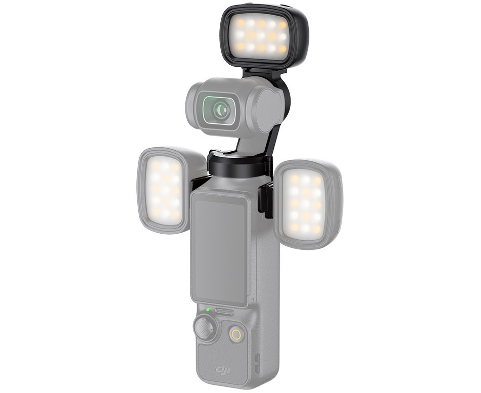 Мини LED свет для DJI Osmo Pocket 3 (три LED панели)