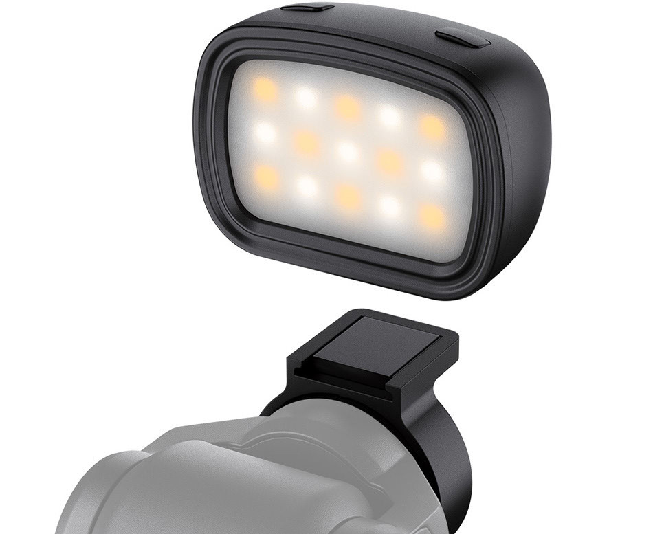 Мини LED свет для DJI Osmo Pocket 3 (три LED панели)
