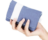 Чехол с ремешком для компактной камеры (синее небо)