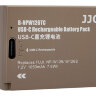 Аккумулятор JJC типа Fujifilm NP-W126 с зарядным портом Type-C