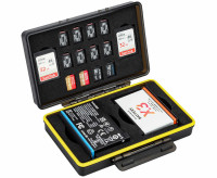 Защитный бокс на два аккумулятора Insta360 X4 / X3 и карт памяти SD / MicroSD