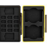 Защитный бокс на два аккумулятора Insta360 X4 / X3 и карт памяти SD / MicroSD