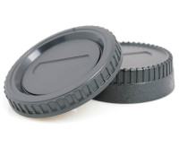 Комплект крышек для Nikon F (для корпуса камеры и задняя для объектива)