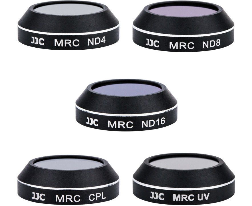 Набор из пяти светофильтров для DJI Mavic Pro (ND4, ND8, ND16, CPL, UV)