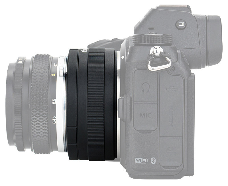 Адаптер для установки объективов Olympus OM на фотокамеры Nikon Z