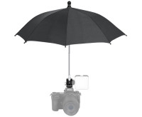 Зонт для фотокамеры с шаровой головой и холодным башмаком (размер XL, 50 см)