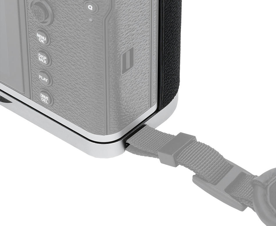 L-образная рукоятка для Fujifilm GFX100RF (серебристая) L-образная рукоятка для Fujifilm GFX100RF (серебристая)