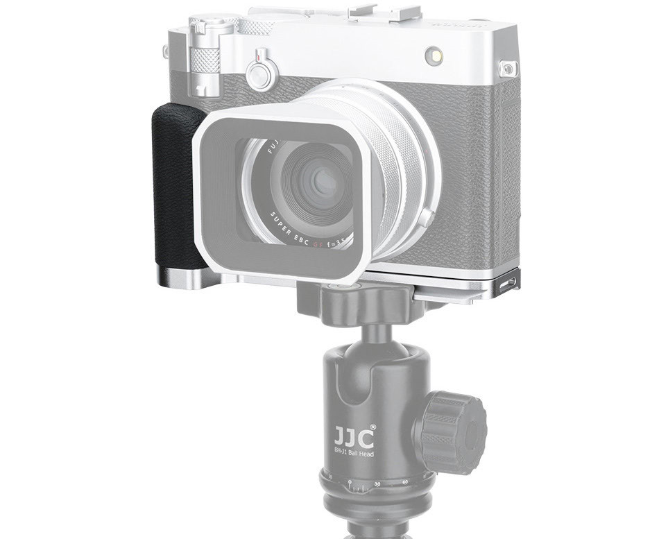 L-образная рукоятка для Fujifilm GFX100RF (серебристая) L-образная рукоятка для Fujifilm GFX100RF (серебристая)