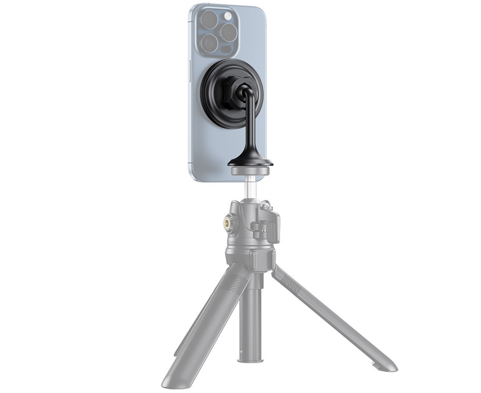 MagSafe крепление смартфона в шативы с резьбой 1/4-20 и Arca-Swiss