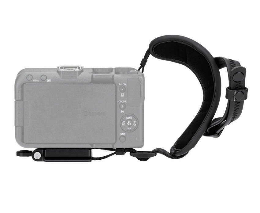 Кистевой ремень для зеркальных и беззеркальных камер с площадкой Arca-Swiss (чёрный)