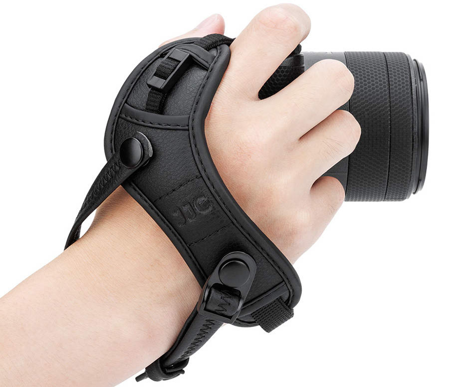 Кистевой ремень для зеркальных и беззеркальных камер с площадкой Arca-Swiss (чёрный)