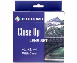 Набор макрофильтров 62 мм Fujimi Close-up +1 +2 +4