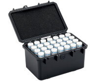 Защитный бокс на двадцать восемь аккумуляторов 18650