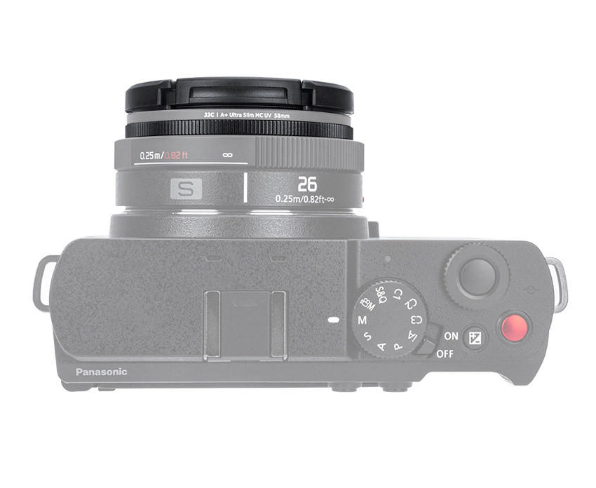 Адаптер для установки светофильтров 58 мм на Panasonic Lumix S 26mm f/8