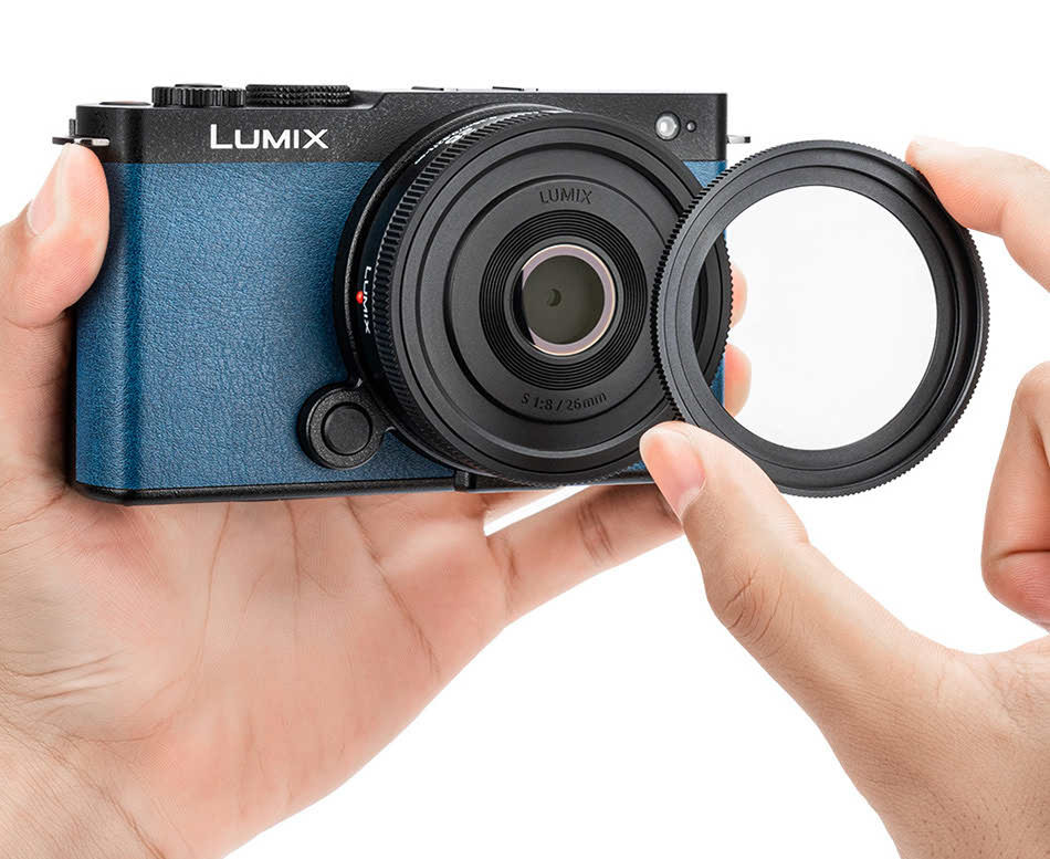 Адаптер для установки светофильтров 58 мм на Panasonic Lumix S 26mm f/8
