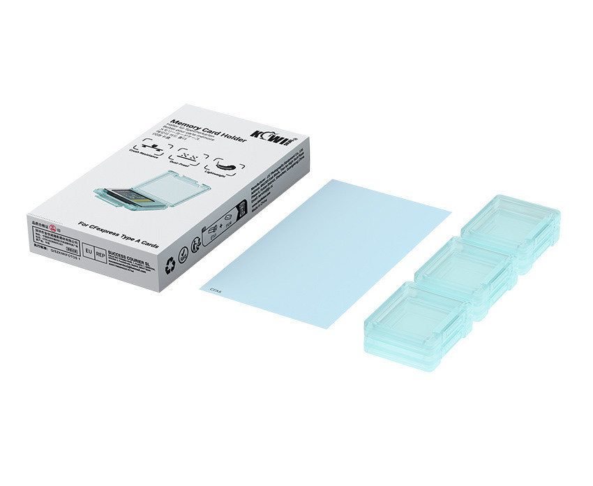 Прозрачный держатель для карт памяти CFexpress Type A (6 штук)