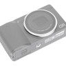 Декоративное кольцо для объектива Ricoh GR III (серебристое)