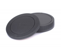 Комплект крышек для Canon EOS-M (для корпуса камеры и задняя для объектива)